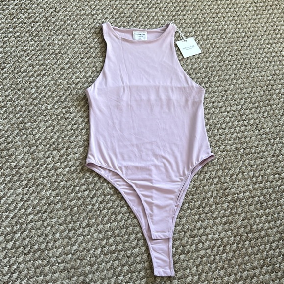 NWT Van Der Rock Lila Lilac High Neck Bodysuit - Picture 2 of 6